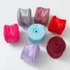 Stock Listo del Fabricante 4cm 10 Yardas Borde Liso Cola de Pez Ondulada Cinta de Hilo para Ramo de Flores Embalaje Cinta para Borde de Pastel Hecho a Mano DIY