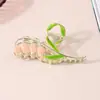 Pinza de Oreja de Trigo de Alta Gama, Elegante y Elegante, Pinza para el Cabello para la Parte Trasera de la Cabeza, Accesorio para el Cabello, Pinza de Tiburón Grande, Nuevo Estilo 2023