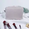 Bolsa de Maquiagem Seersucker Europeia e Americana Transfronteiriça Bolsa de Cardagem Listrada Estilo Indiano Bolsa Popular de Armazenamento para Viagem do Mississippi