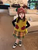 Conjunto Bebê Menina 2026 Outono/Inverno Colete Estiloso Saia Camada Base Quente Roupas de Inverno Meninas Roupa Estilo Coreano