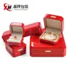 Joyero Caja de Pintura con Etiqueta Dorada Octagonal Caja para Anillo de Propuesta Elegante Caja Creativa para Collar y Pulsera Caja de Tres Piezas