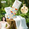 Paquete de Viaje Portátil Toallitas Limpiadoras Faciales Desechables Semanales Toallas Limpiadoras Faciales Ampliadas Engrosadas Super Algodón Suave Para Uso en Dormitorio Femenino Desechables Suaves