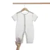 Enterizo de Bebé Verano Nuevo de Manga Corta y Pantalón Largo Enterizo 2026 Ropa de Verano para Recién Nacidos Floral de Manga Corta