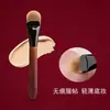 Brocha Plana Redonda A25 para Base de Maquillaje Brocha Grande con Forma de Lengua para Mascarilla Cobertura Fina Base Ocultadora Maquillaje Facial Brocha para Maquillaje Herramientas de Belleza