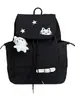 Mochila Nueva Estilo Japonés Gato Lindo para Estudiantes Mujeres, Gran Capacidad, Ligera, Mochila de Dibujos Animados, Bolso Escolar, Mochila de Exterior