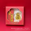 Pegatinas Doradas para Teléfono Estilo Mismo de Shenzhen Shuibei, Modelo Popular con 2 mg de Oro, Lindas y de Alta Calidad, Regalo para Amigos, Venta al por Mayor por Fabricante