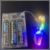Luces de Cadena de Cable de Cobre LED para Puestos Callejeros Venta Caliente Luces de Cable de Cobre Bola Ondulada Luces de Cadena LED Navideñas Creativas Caja de Batería Luces de Cable de Cobre