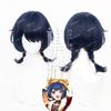 Xiaoyaoyou Xiangling Suiye Huan wow peruca cos original deus vidro mês trança dupla simulação couro cabeludo humano topo cosplay
