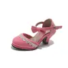Zapatos de Princesa para Niña 2026 Primavera/Otoño Nuevos Sandalias de Tacón Alto de Suela Suave para Niños Zapatos Individuales Elegantes para Niñas Zapatos de Moda para Actuación