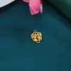 Nova Liga Eletroforese Alta Precisão Gota de Óleo Flor de Ameixa Pétala Quádrupla Dupla Cabide Cabaça Acessórios DIY Estilo Chinês Grampo de Cabelo Acessórios de Colar
