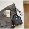 Bolso de Viajero Tejido Retro de Moda Gran Capacidad Bolso Tote de Moda Nuevo 2026 Bolso de Hombro Versátil