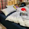 Conjunto de Verão/Primavera 2026 Novo Doce Tipo Nuvem Dupla Camada Gaze Renda Retrô Conjunto de Quatro Peças Saia de Cama de Dormitório Conjunto de Três Peças Espessado Quatro