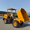 Camión Volquete Hidráulico Tipo Oruga de 2 Toneladas/3 Toneladas, Vehículo de Transporte Autodescargable Todo Terreno para Huertos de Montaña, Vehículo de Transporte de Materiales de Ingeniería