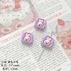 Ins dopamina conejo cachorro aleación cuentas sueltas diy hecho a mano material con cuentas pulsera collar joyería cuentas accesorios