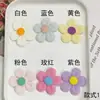 Color Sólido Tela Ultrasónica Flor de Cinco Pétalos Hecho a Mano DIY Parche de Tela Accesorios para el Cabello Ropa Funda para Teléfono Ropa de Muñeca Decoración para Mascotas