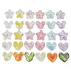 Estrelas de areia movediça de PVC glitter pó de pano adesivos acessórios Mickey amor celular shell jóias artesanais material roupas sapatos e meias chapéu