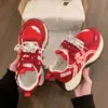 Zapatillas de entrenamiento alemanas de suela gruesa, zapatillas de papá ugly-cute para mujer, nuevo modelo primavera 2026, zapatillas casual de malla con plataforma, zapatillas para mujer