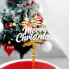 Copyright Ins Wind Feliz Natal Decoração de Bolo em Acrílico Suprimentos para Torta de Natal Plugin de Bolo Bolo de Natal