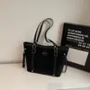 Bolsa Tote Versátil Transfronteriza para el Día a Día, Bolso de Moda Nuevo para Mujer, Bolso de Hombro Casual de Gran Capacidad, Bolso Grande para Mujer