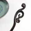 Horquilla de Ébano Tallada a Mano Horquilla de Madera Antigua Nuevo Estilo Chino Horquilla de Paso Oscilante Dinastía Han Accesorios para el Cabello Horquilla al por Mayor