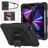 Adequado para Capa de Tablet Apple iPad Pro 11 polegadas Suporte Giratório Compartimento para Caneta com Adsorção Capa Protetora Tripla Prova Alça de Ombro Moderno
