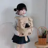 Mochila con Forma de Cachorro y Gafas de Dibujos Animados Gran Capacidad Mochila para Perro Muy Popular Mochila Escolar de Verano Mochila Infantil
