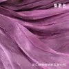 Fio de Gelo Spot Fio Catiônico Crepe de Seda Brilhante Organza Tecido para Camisa Hanfu de Manga Grande Seda Prateada Amassado
