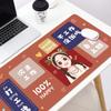 Ins Meninas Trabalho bonito Texto Inspirador Super Grande Mouse Pad Teclado Laptop Game Table Pad
