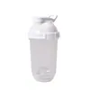 Novo Copo de Banana 500ml Copo Misturador para Suplemento de Proteína Grande Capacidade Copo Shaker de PP Copo de Água Plástico Portátil Copo para Milkshake