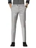 Pantalones Casuales Cortos para Hombre Primavera y Otoño Ajustados Pantalones de Hombre 2008 Versátil