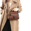 Fábrica de Origen Canguro Barney Moda Versátil Simple Bolso de Hombro Cruzado para Mujer Clásico Retro Venta al por Mayor Dropshipping