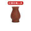 Tarro de Moxibustión Facial de Arcilla Púrpura para Belleza, Tarro Multifuncional de Cerámica para Gua Sha, Copa de Moxibustión, Moxibustión de Flor de Durazno, Venta al por Mayor y Entrega de Moxibustión