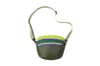 Riñonera de Bloques de Color Dopamina, Unisex, Impermeable Ligera para Senderismo Deportivo al Aire Libre, Bolso Cruzado para Viajes Diarios, Padres e Hijos, Niños