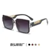 Gafas de Sol de Moda 2025 Personalizadas Marco Grande Tendencia Celebridad de Internet Estilo Ins Gafas con Protección UV Venta al por Mayor