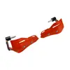 Motocicleta de pedal vehículo eléctrico piezas de modificación universales anticaída cortavientos protector de lluvia soporte de aleación de aluminio protección de manillar protector de mano
