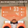 Mini Escaladoras para Ejercicio, Escaladoras de Escalones para Ejercicio en Casa, Máquina de Step Fitness con Banda de Resistencia y Contador de Calorías, Equipo de Ejercicio para Oficina en Casa