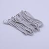 Cuerda para las orejas de gamuza seersucker de nailon plano liso gris para otoño e invierno, nueva cuerda para las orejas de gamuza japonesa y coreana, suave y cómoda.