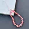 Cordón para Teléfono Móvil de Grava de Aventurina Natural Cadena para Teléfono Móvil Cordón Cadena para Teléfono Móvil de Cristal de Gama Alta Antiperdida para Mujer