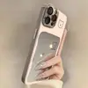 Avatar de Oso Adecuado para Apple 16Promax Elegante 15 Nuevo Estilo 14 Funda para Teléfono Móvil Iphone13 Espejo Creativo 12