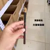Pluma de Cola de Lobo Amarilla Mancha de Llama Pincel para Sombra de Ojos Maquillaje Artista Especial Cabeza Redonda Sombra de Nariz Pincel de Maquillaje Cangzhou Pincel