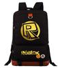 Mochila escolar de gran capacidad con estampado de Luffy de One Piece para estudiantes jóvenes, mochila de viaje para hombres y mujeres