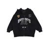 Roupas de Street Dance Infantil Estilo Hip Hop Conjunto com Estampa de Letras Roupas de Performance de Outono Hip Hop Moda Infantil Roupas da Moda