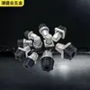 Patas Ajustables de Acero Inoxidable, Patas Ajustables de Gabinete Semi-Acero, Patas de Soporte para Mesas y Sillas, Tubo Cuadrado de Plástico, Tubo Redondo, Bases Ajustables