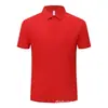 Camisa POLO de Seda Helada Transpirable Sin Costuras Primavera Verano Color Sólido Simple Casual de Negocios Manga Corta Protección Solar Versátil para el Viaje Superior para Hombre