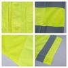 Camisa Polo de Seguridad Reflectante de Manga Corta Construcción Seguridad Vial en Carreteras Camiseta de Manga Corta