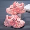 Zapatos de Papá para Niños, Zapatos Deportivos para Niñas, Nuevos Zapatos Casuales Ins de Primavera y Otoño, Zapatos Casuales Versátiles de Suela Blanda para Niñas