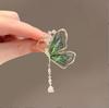 Broche Sentido Avanzado Broche Mariposa Anti-luz Retro Ramillete para Mujer Insecto Pin Grande Temperamento Accesorios de Ropa Venta al por Mayor