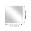Pegatinas de Espejo DIY Pegatinas de Pared de Espejo Suave Papel Tapiz de Baño Impermeable y a Prueba de Humedad Pegatinas de Pared de Espejo para Mascotas Autoadhesivas Venta al por Mayor Transfronteriza