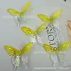 Nuevo gradiente bicolor gran mariposa hecho a mano DIY accesorios para ropa accesorios para el cabello accesorios celebridad de internet tiembla lote en vivo