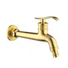 Fontanería de Baño Vintage Grifo de Lavadora de Baño Todo Cobre Grifo de Lavabo para Fregona Antigua Lavabo